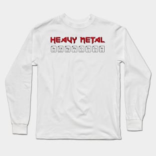 Heavy Metals Long Sleeve T-Shirt